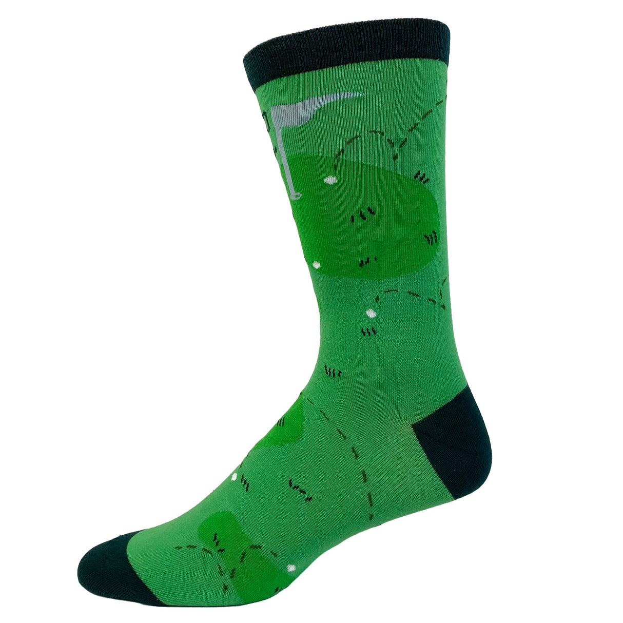 Men's Best Dad By Par Socks Funny Fathers Day Golf Novelty Graphic Footwear