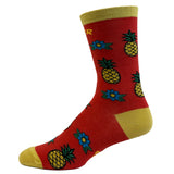 Women's Better Together Hawaiian Pizza Socks Funny Pineapple And Pizza Graphic Novelty Footwear