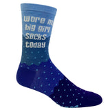 Women's Wore My Big Girl Socks Today Socks Funny Motivational Girl Power Graphic Footwear