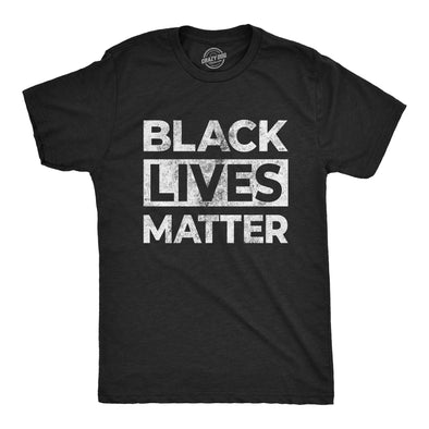 Mens Black Lives Matter Tshirt Protest Equality Anti-Racism BLM Movement Graphic Tee