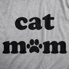 Womens Cat Mom Tshirt Funny Pet Animal Lover Kitty Novelty Tee