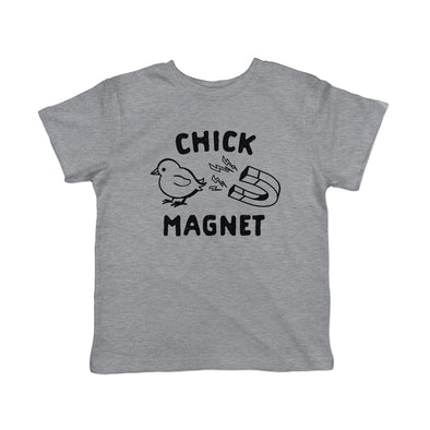 Toddler Chick Magnet Tshirt Funny Easter Sunday Baby Chick Holiday Novelty Tee