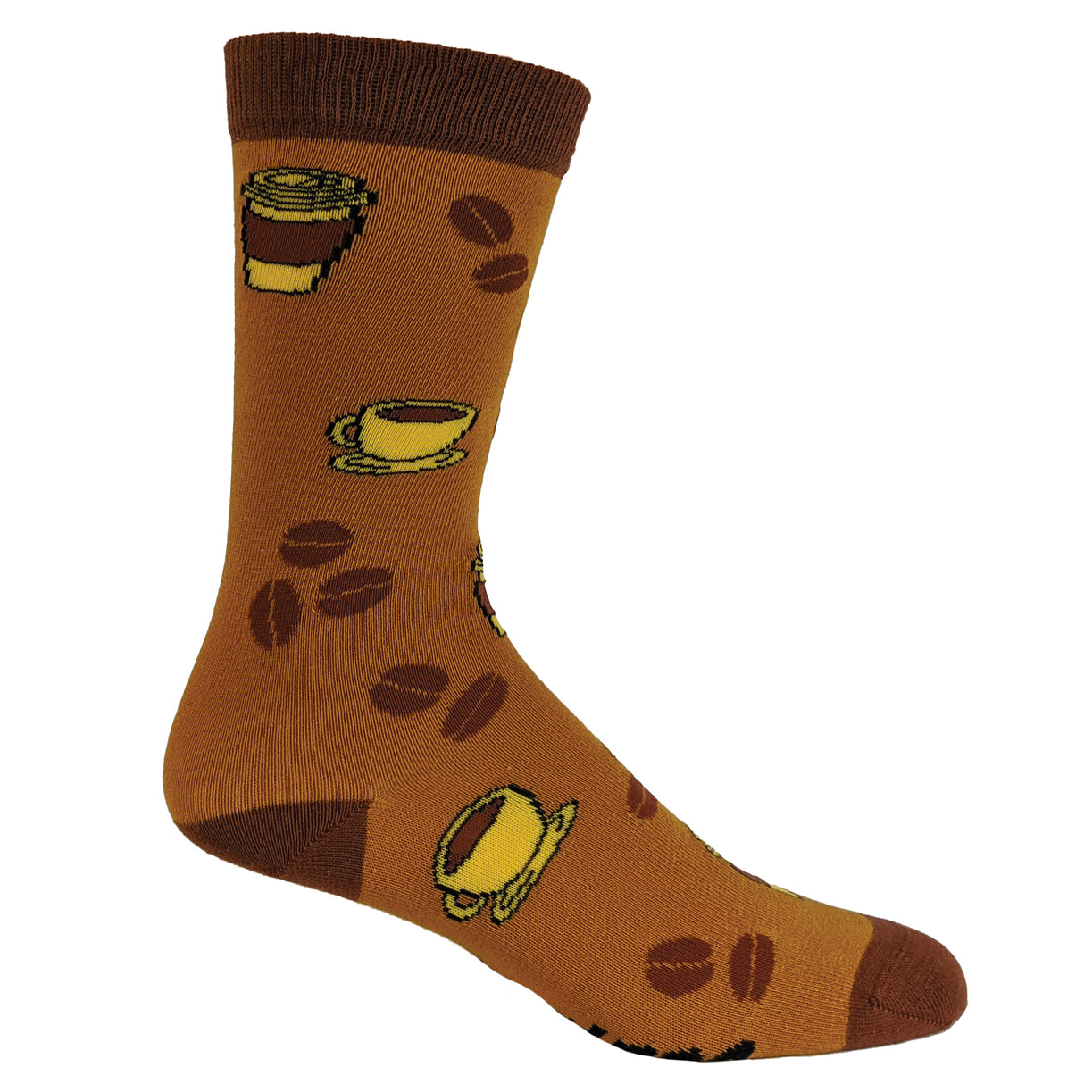 Women's Coffee And Donuts Socks Funny Breakfast Brunch Morning Vintage Novelty Footwear