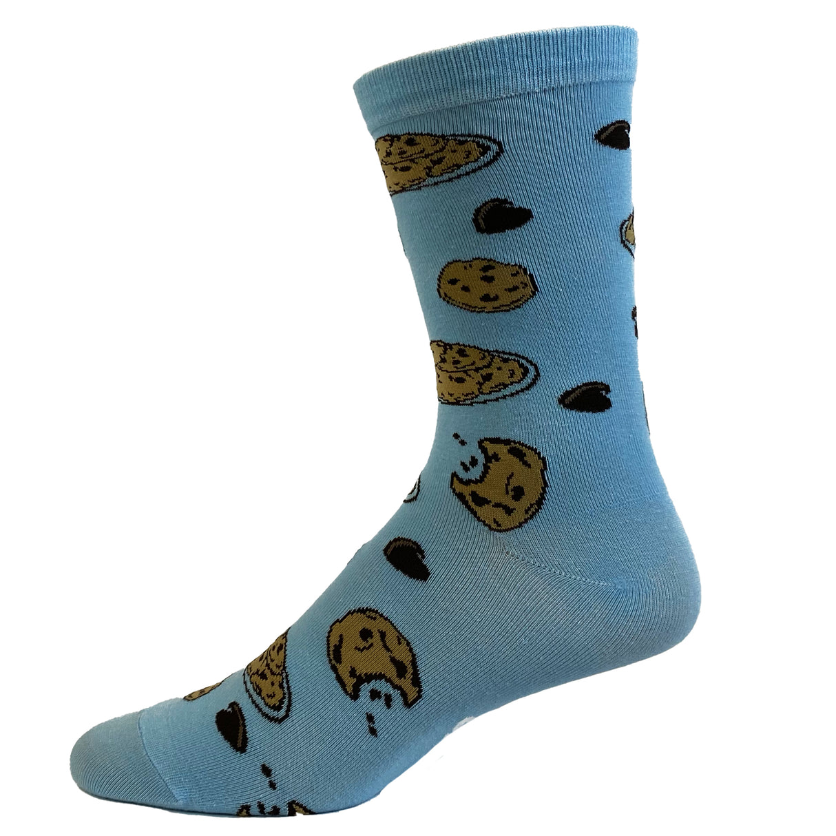 Women's Milk And Cookies Socks Funny Dessert Snack Graphic Novelty Footwear