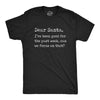 Mens Dear Santa I've Been Good For The Past Week Tshirt Funny Christmas Party Tee
