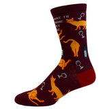 Women's I Just Want To Drink Wine And Pet My Cat Socks Funny Pet Kitty Kitten Animal Lover Graphic Footwear