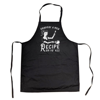 Droppin A New Recipe Cookout Apron
