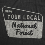 Enjoy Your Local National Forest Men's Tshirt