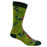 Women's Gonna Eat The Shit Out Of These Plants Socks Funny Giraffee Vegan Vegetarian Novelty Footwear