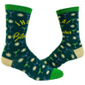 Women's Hola Bitchachos Socks Funny Tequlia Margarita Cinco De Mayo Graphic Footwear