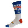 Men's That's A Horrible Idea What Time Socks Funny Party Drinking Novelty Vintage Footwear