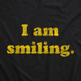 I Am Smiling Face Mask Funny Happy Face Novelty Graphic Nose And Mouth Covering