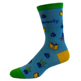 Women's Indoorsy Socks Funny Homebody Cozy Graphic Novelty Footwear