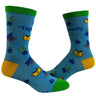 Women's Indoorsy Socks Funny Homebody Cozy Graphic Novelty Footwear