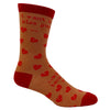 Women's I Want To Kiss You With The Back Of My Hand Socks Funny Sarcastic Slap Footwear