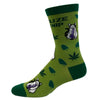 Women's Legalize Catnip Socks Funny 420 Marijuana Pet Kitty Graphic Footwear