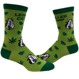 Women's Legalize Catnip Socks Funny 420 Marijuana Pet Kitty Graphic Footwear