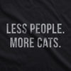 Less People More Cats Face Mask Funny Crazy Cat Lady Pet Kitty Lover Nose And Mouth Covering