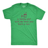Mens A Little Elf Told Me That You Fart A Lot Tshirt Funny Christmas Santa Claus Graphic Tee