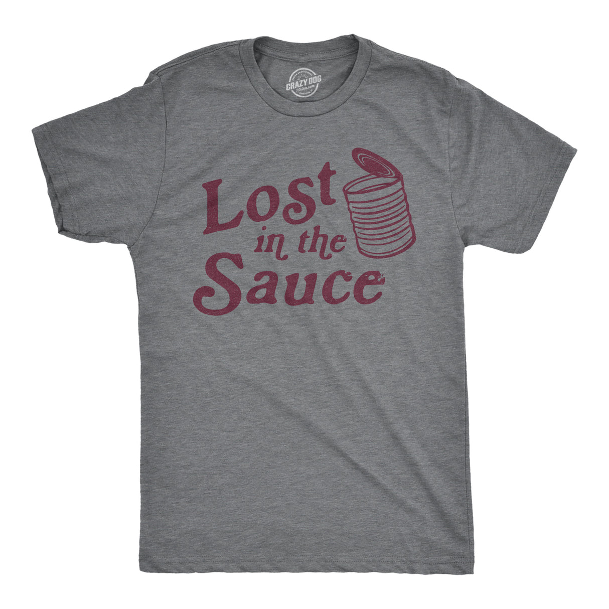 Mens Lost In The Sauce Tshirt Funny Thanksgiving Dinner Turkey Day Cranberry Sauce Tee