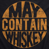 Womens Fitness Tank May Contain Whiskey Tanktop Funny Liquor Drinking Party Graphic Racerback