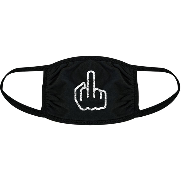 Middle Finger Face Mask Funny Flick Off F You Graphic Nose And Mouth Covering