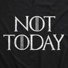Not Today Face Mask Funny TV Font Quote Drama Graphic Nose And Mouth Covering