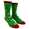 Men's Oh Chemistree Socks Funny Christmas Tree Chemistry Science Nerdy Graphic Novelty Footwear