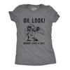 Womens Oh Look Nobody Gives A Shit Tshirt Funny Sarcastic Mocking Novelty Graphic Tee