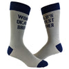 Men's World's Okayest Brother Socks Funny Cool Family Bro Graphic Novelty Footwear