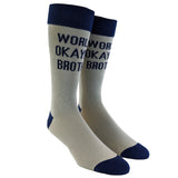 Youth Brother Socks Funny Cool Sibling Bro Graphic Novelty Footwear For Kids