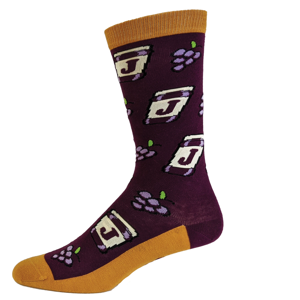 Women's Peanut Butter And Jelly Socks Funny Lunch Jam Sandwich Graphic Novelty Vintage Footwear
