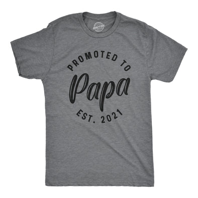 Promoted To Papa 2021 Men's Tshirt