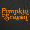 Womens Pumpkin Season Tshirt Funny Fall Autumn Halloween Graphic Novelty Tee