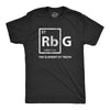 Mens RBG Element Of Truth Tshirt Ruth Bader Ginsburg Supreme Court Science Tee