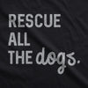 Rescue All The Dogs Face Mask Funny Animal Puppy Lover Nose And Mouth Covering