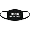 Resting Mask Face Face Mask Funny Bitch Face Graphic Novelty Nose And Mouth Covering