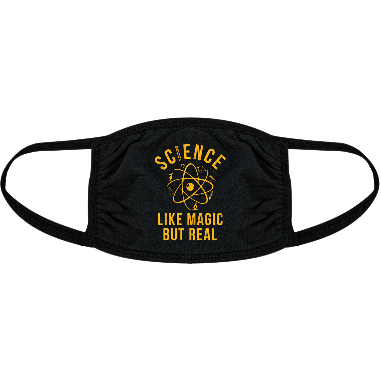 Science Like Magic But Real Face Mask Funny Nerdy School Teacher Nose And Mouth Covering