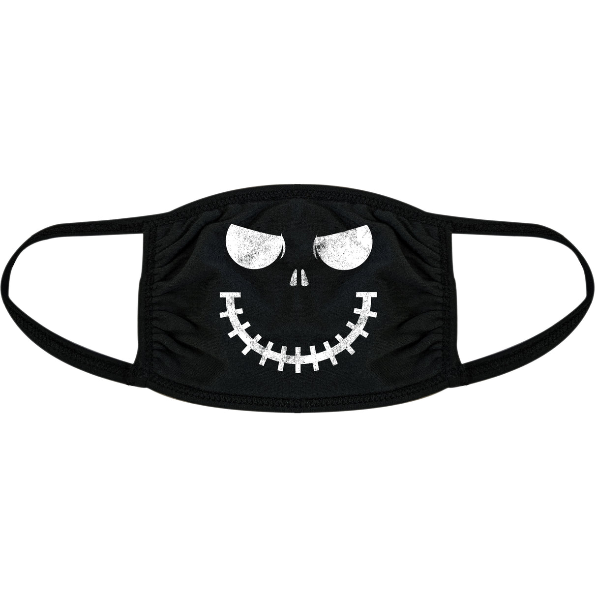 Skeleton Zipper Face Mask Funny Halloween Skull Graphic Novelty Nose And Mouth Covering