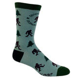 Men's Social Distancing Champion Socks Funny Bigfoot Quarantine Sasquatch Graphic Novelty Footwear