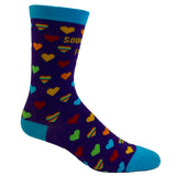 Men's Sounds Gay I'm In Socks Funny LGBTQ Pride Parade Graphic Novelty Footwear