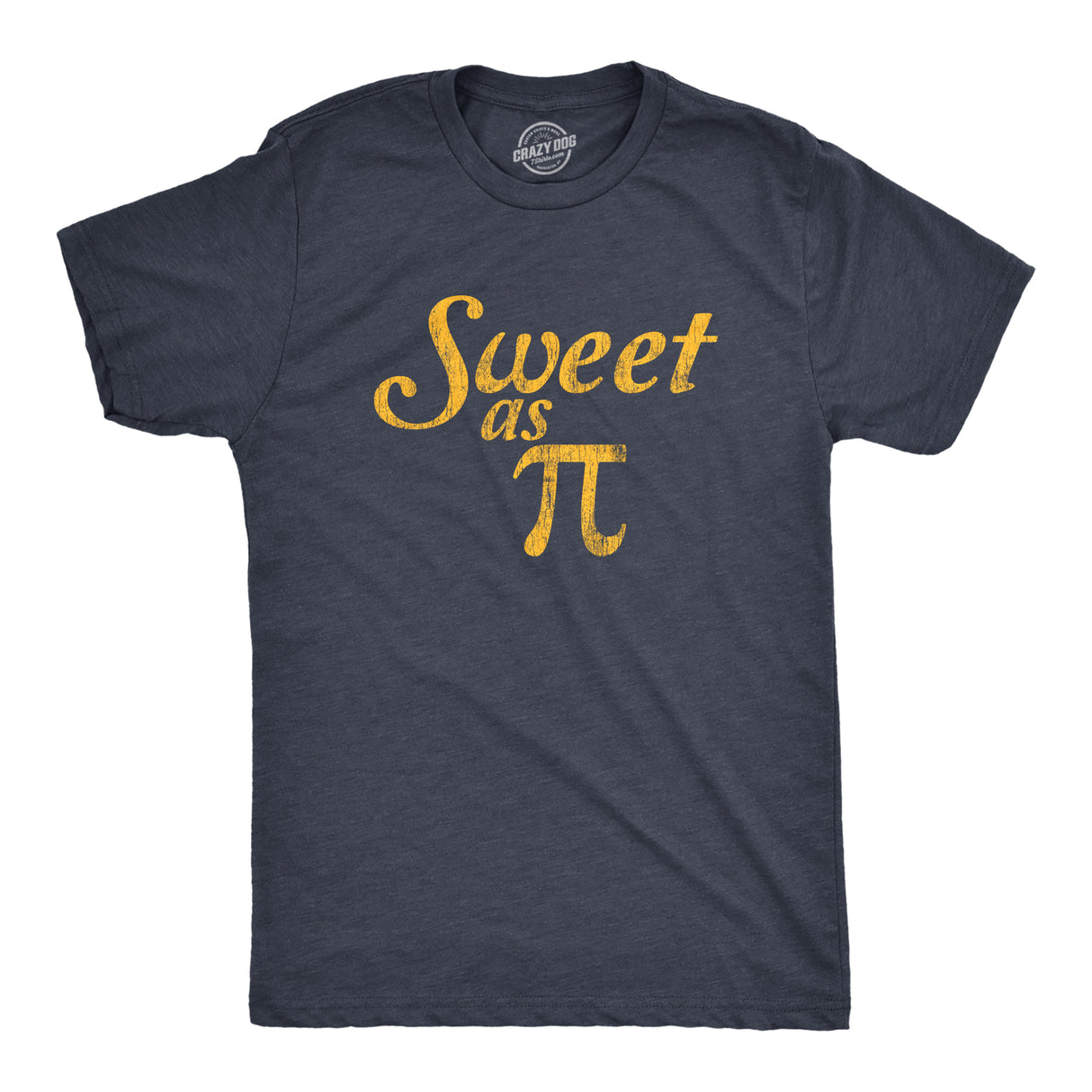 Mens Sweet As Pi Tshirt Funny Nerdy Math Problem Graphic Novelty Tee