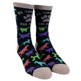 Women's My Therapist Has Paws Socks Funny Pet Puppy Animal Lover Dog Novelty Graphic Footwear