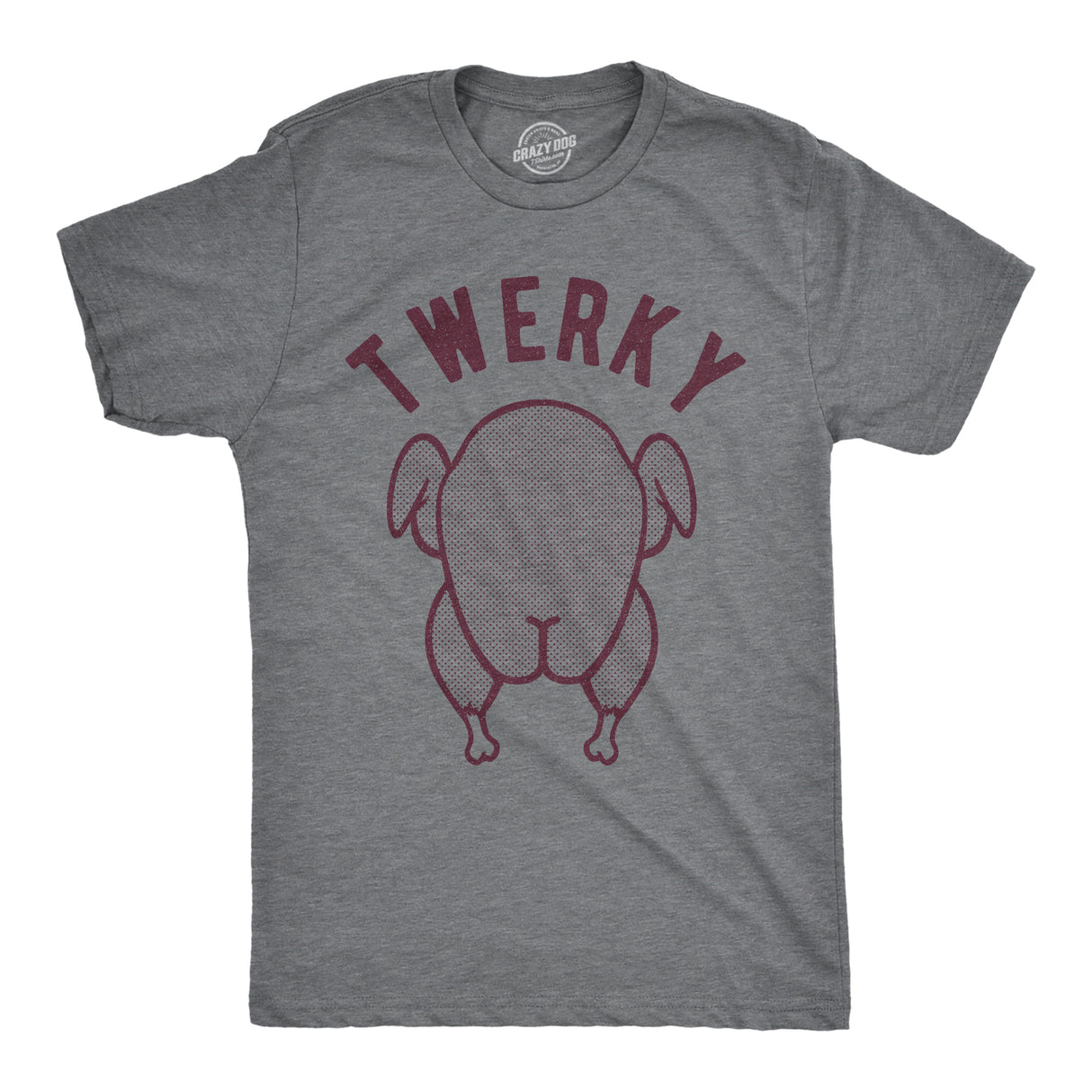 Mens Twerky Tshirt Funny Thanksgiving Twerking Dance Turkey Day Dinner Graphic Novelty Tee