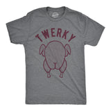 Mens Twerky Tshirt Funny Thanksgiving Twerking Dance Turkey Day Dinner Graphic Novelty Tee