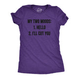 Womens My Two Moods Funny T shirt Novelty Humor Sarcastic Cool Graphic Hilarious