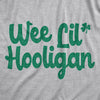 Toddler Wee Lil Hooligan T Shirt Funny Saint Patricks Day Baby Gift St Patty Tee