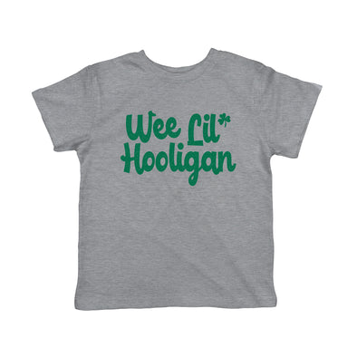 Toddler Wee Lil Hooligan T Shirt Funny Saint Patricks Day Baby Gift St Patty Tee