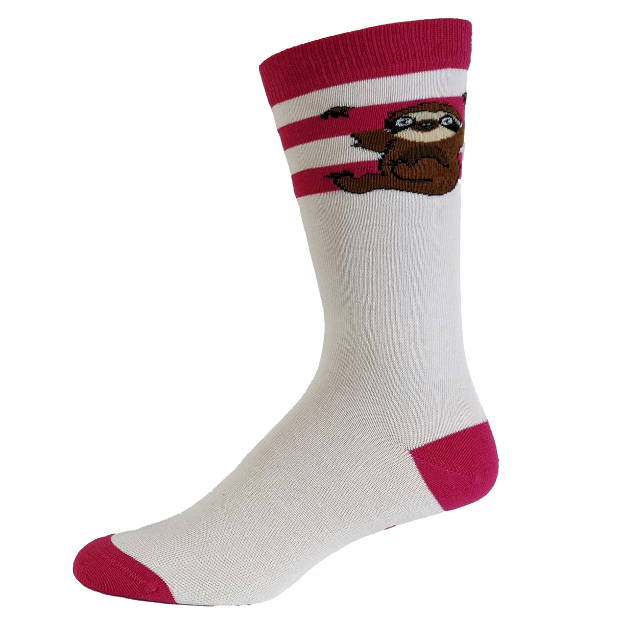 Women's Sloth Socks Funny Lazy Cuddly Animal Slow Zoo Vintage Novelty Footwear