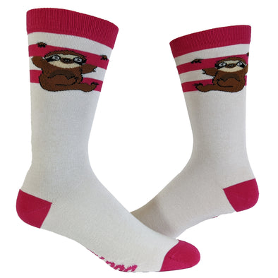 Women's Sloth Socks Funny Lazy Cuddly Animal Slow Zoo Vintage Novelty Footwear